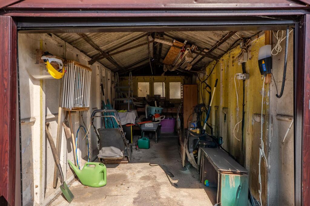 Rear Garage