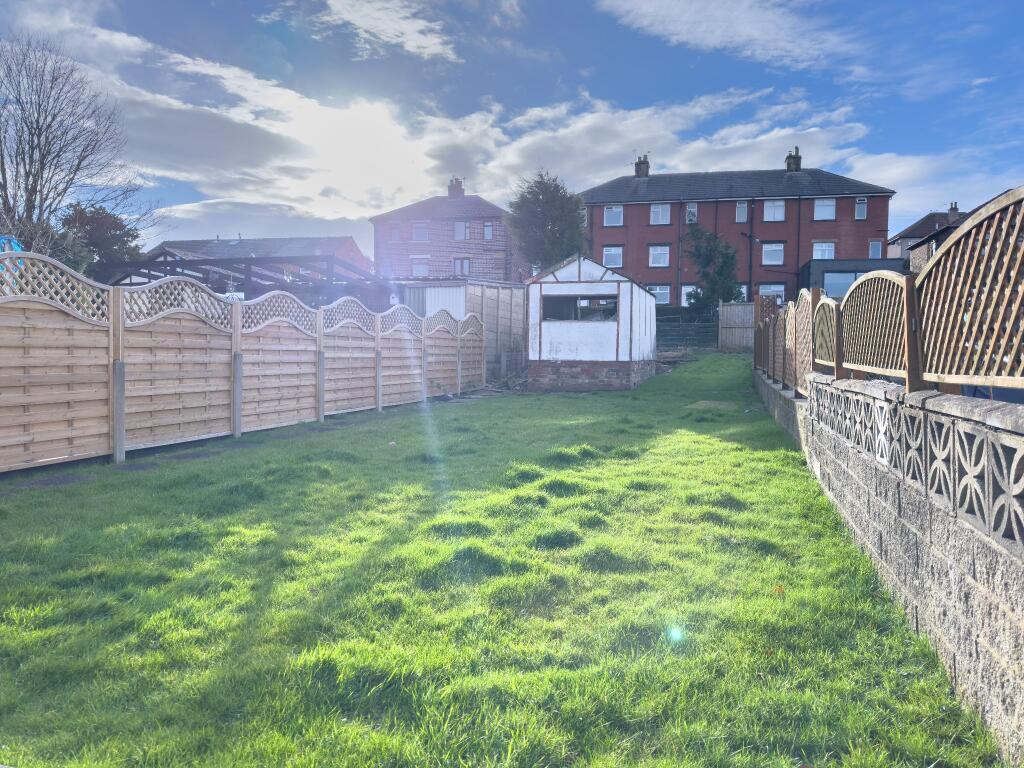 Rear garden