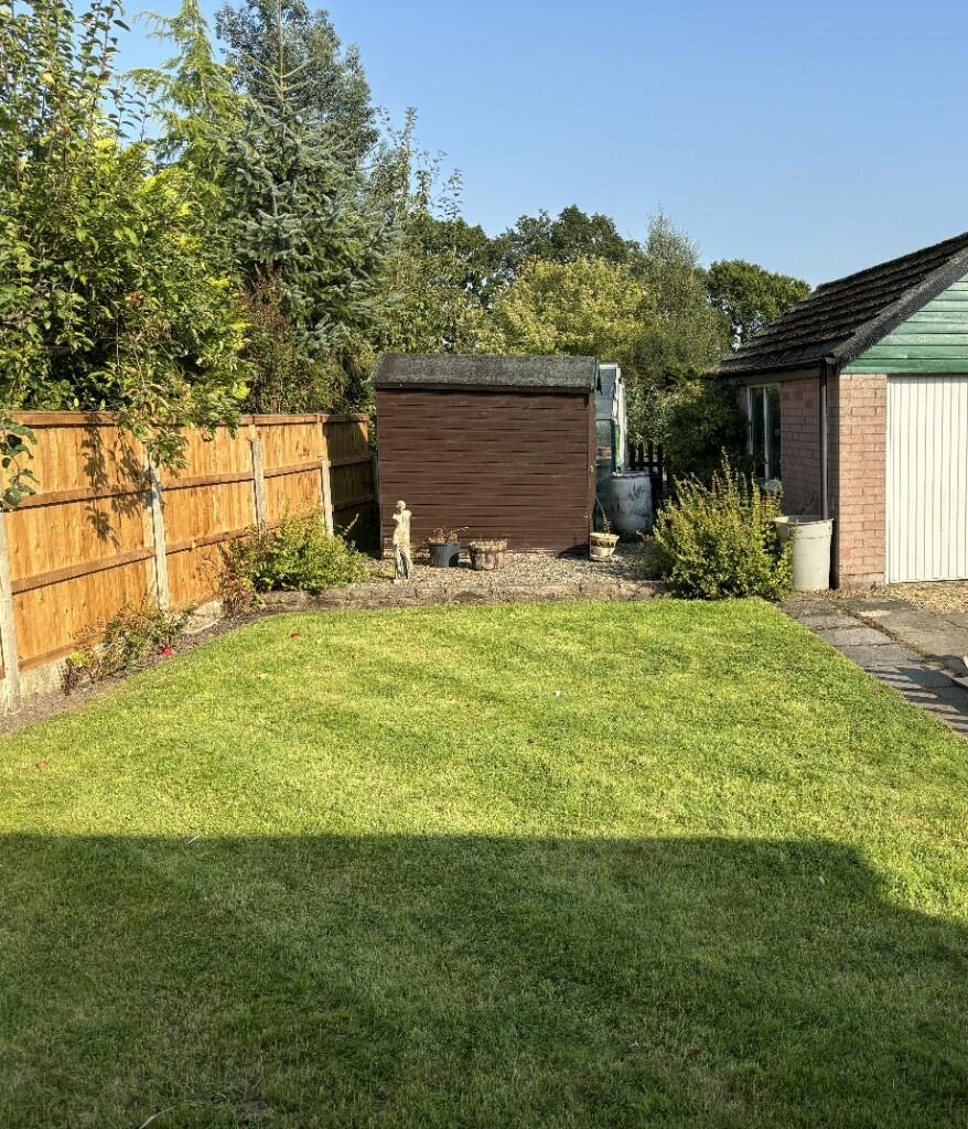 Rear garden