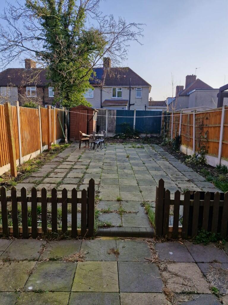 Private rear garden 