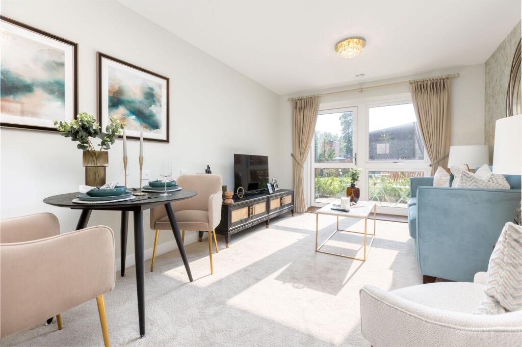 Show home living room