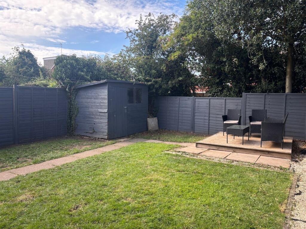 Private Rear Garden
