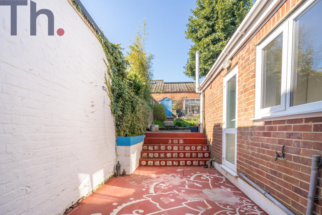 Rear Courtyard &amp; Garden
