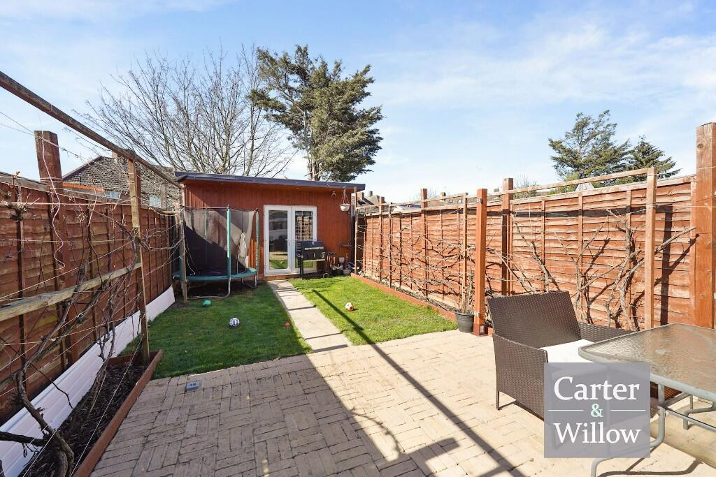 Private rear garden 