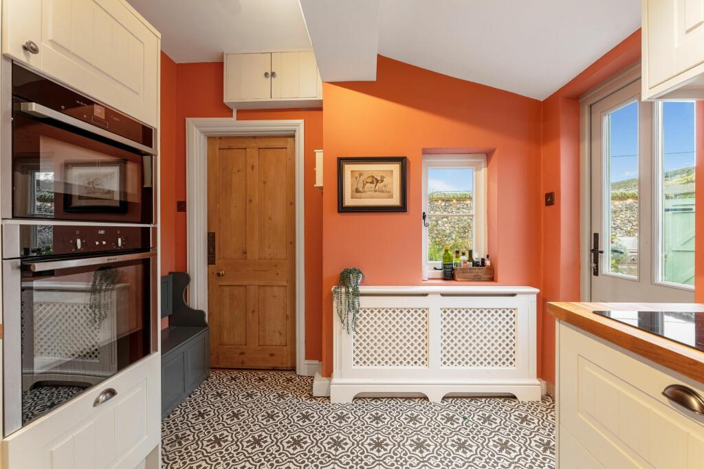 Kitchen and back door