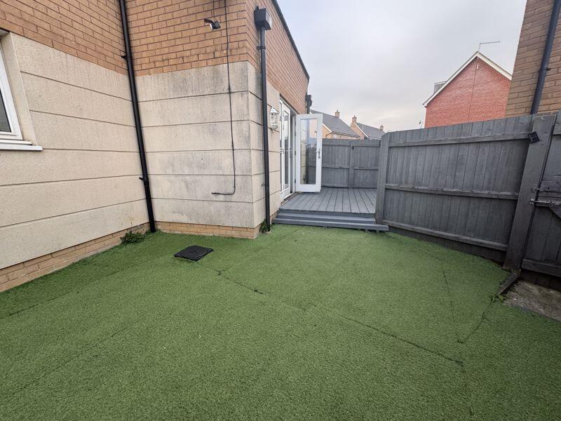Rear garden