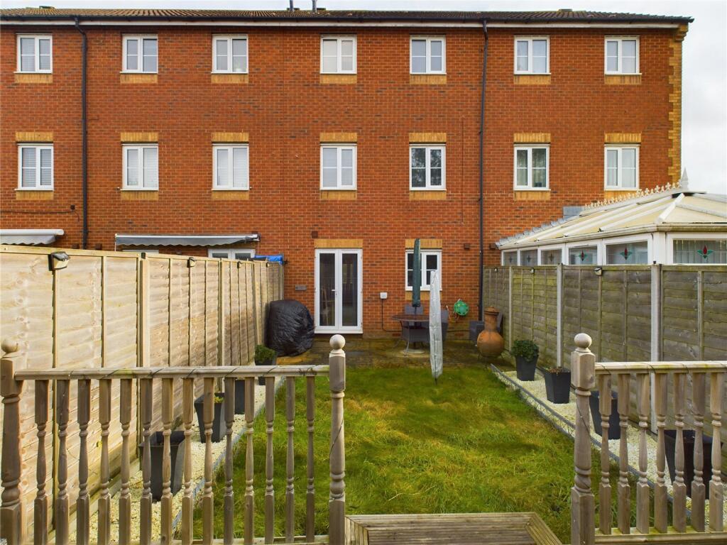 Rear of Property