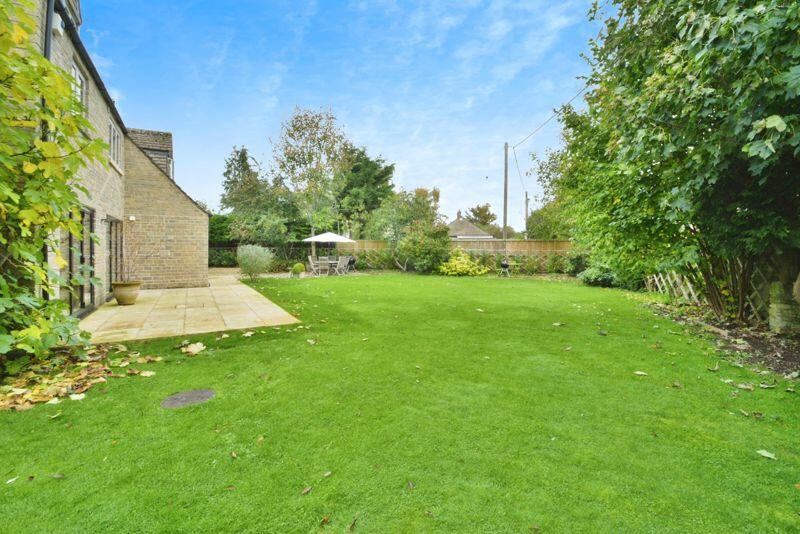 Rear garden