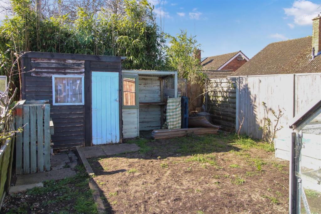 Rear garden