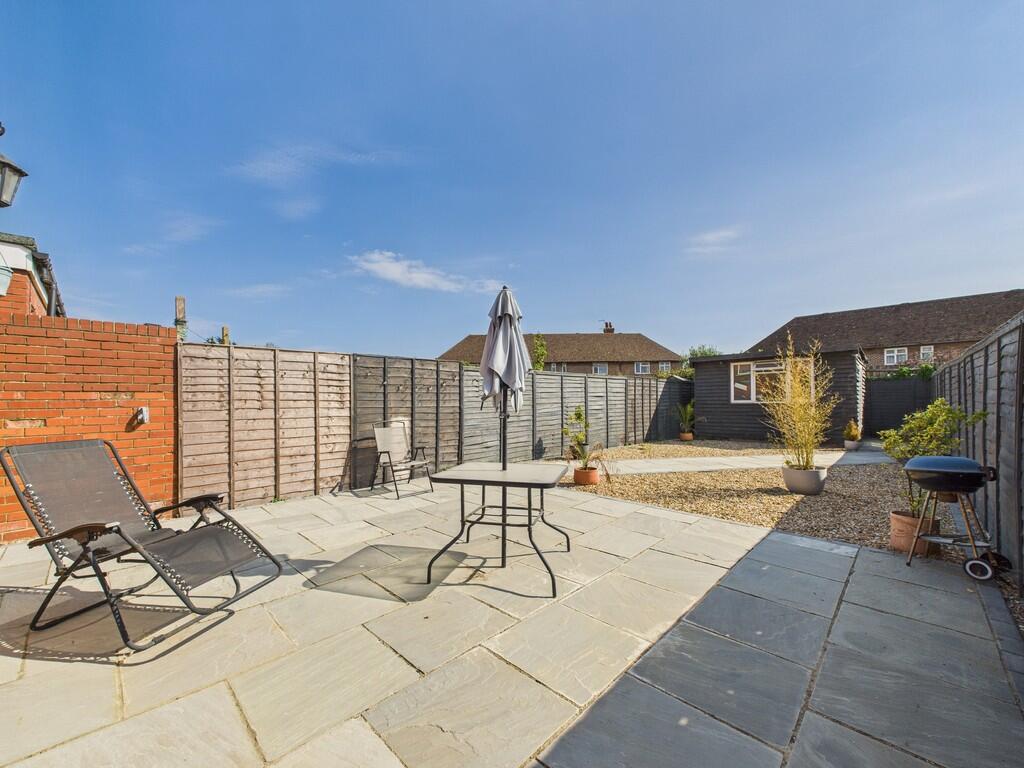 Rear garden