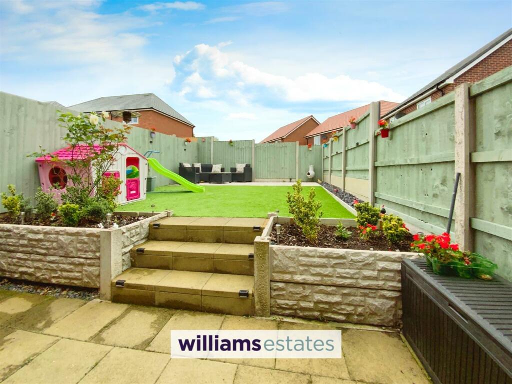 lower patio &amp; garden
