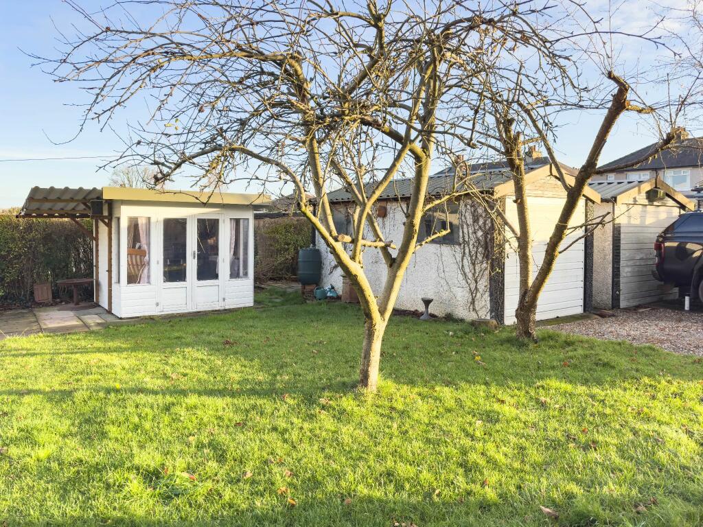 Rear garden