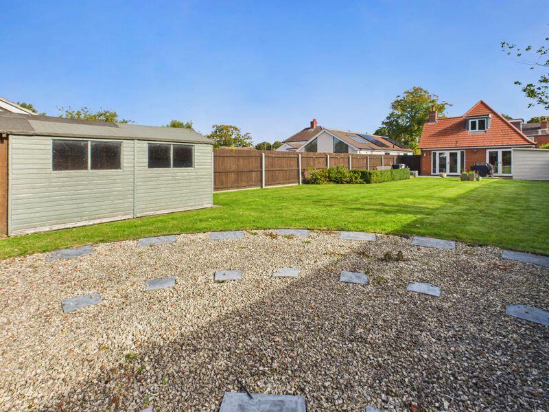 Rear garden