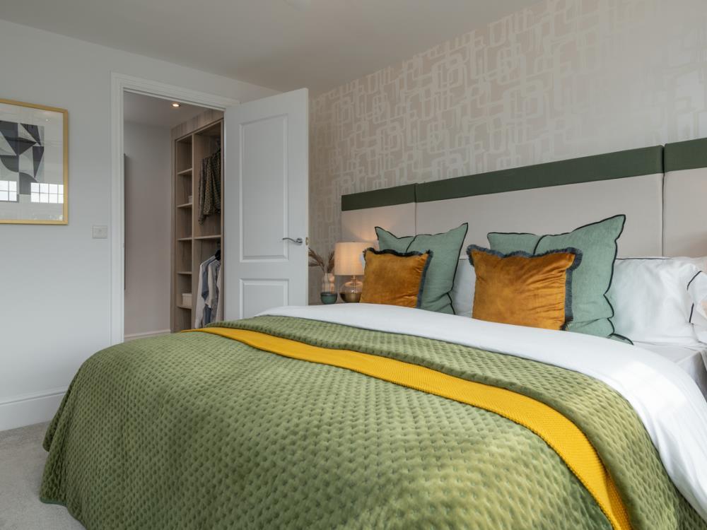 Main bedroom of the Leamington Lifestyle, a 3 bedroom house