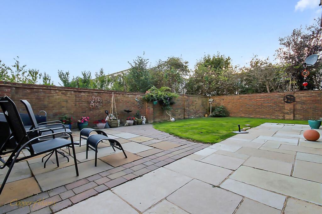 Rear garden