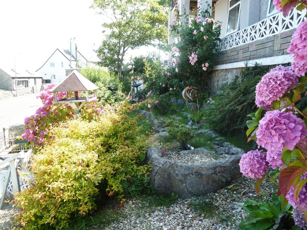 Terraced garden