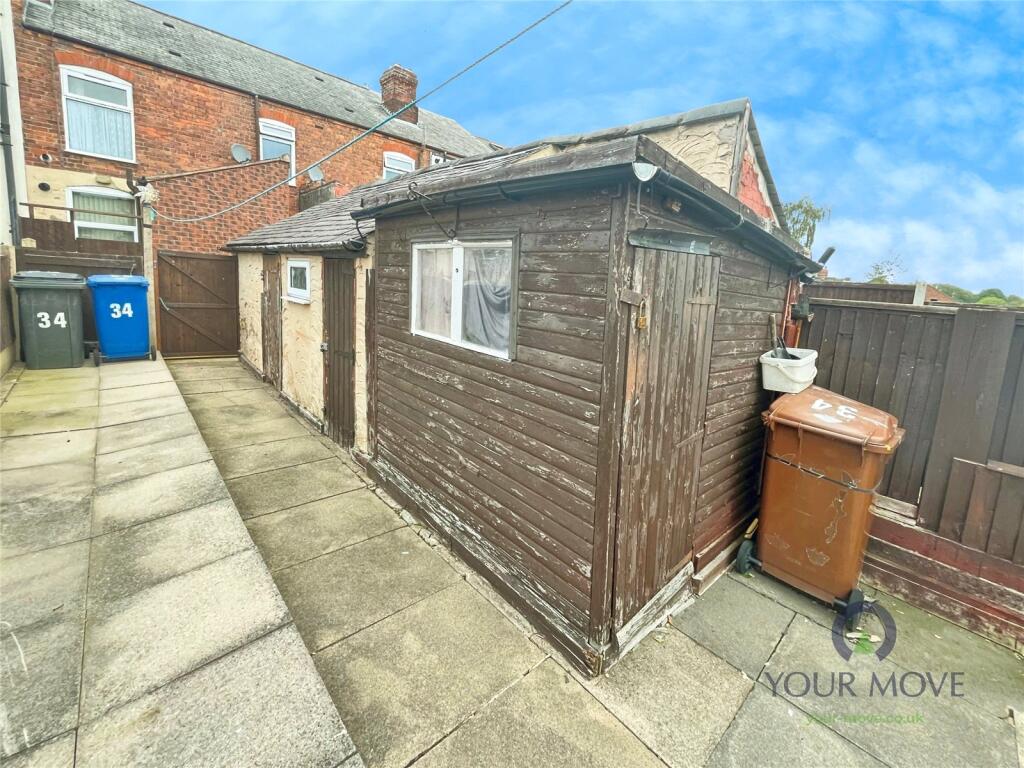 Rear Patio and Store