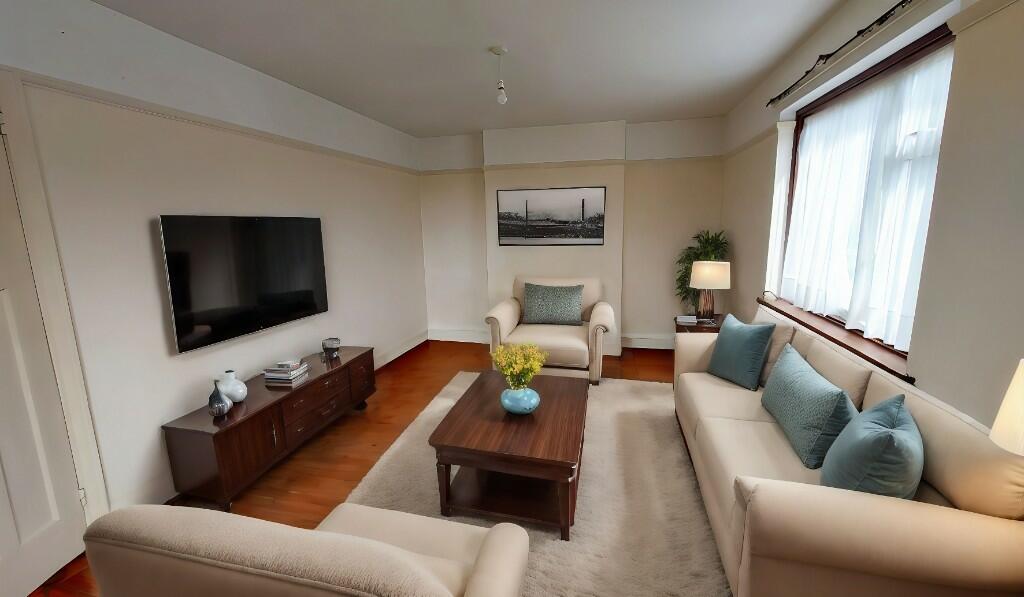 Living room - staged