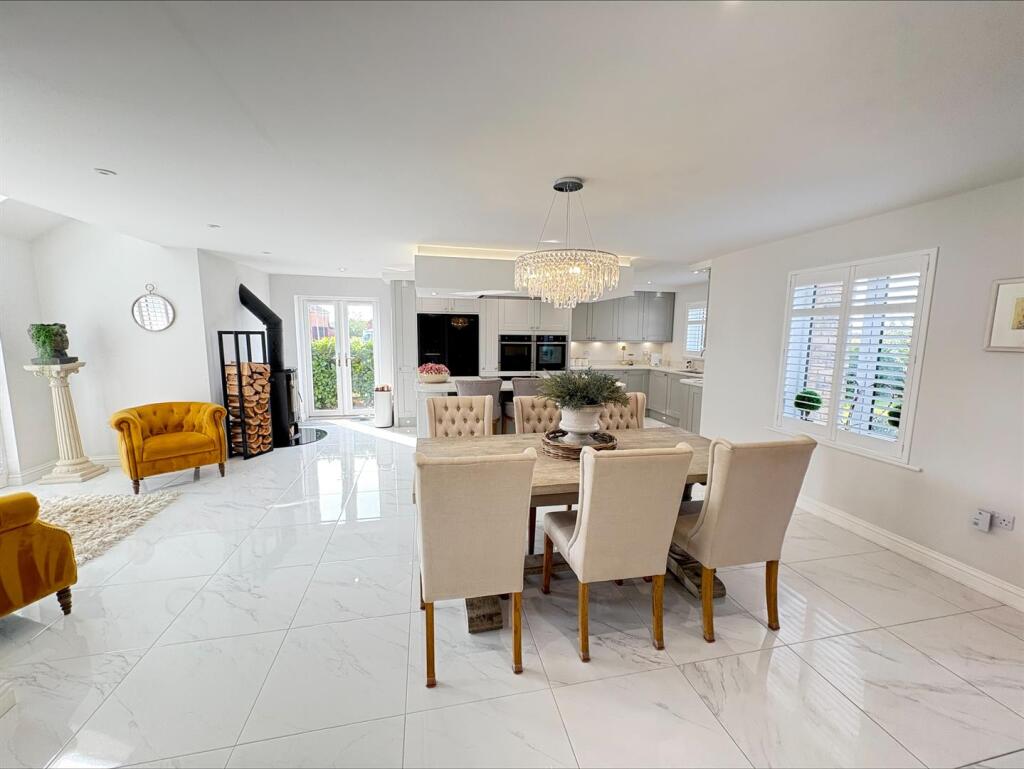 Kitchen/Dining/Living Space