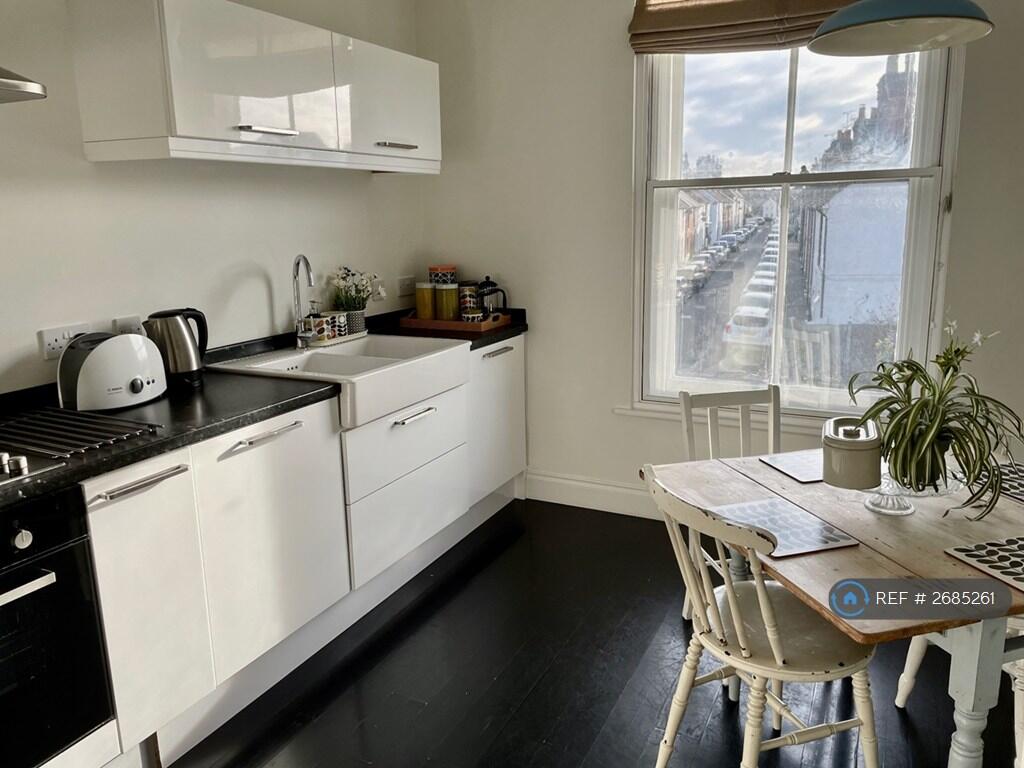 Kitchen With View On To Conservation Area