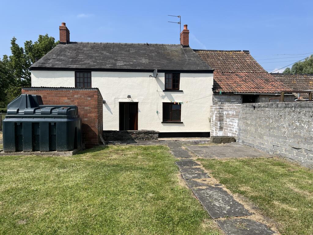 Rear of house