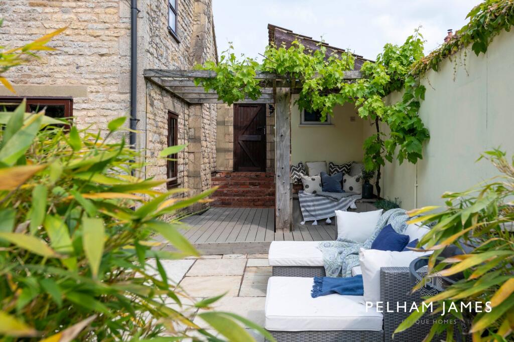 Garden, Staddlestones Barn, Cottesmore