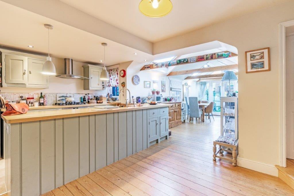Open plan kitchen