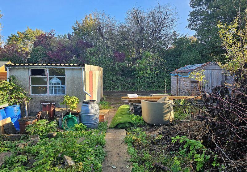 Rear of garden