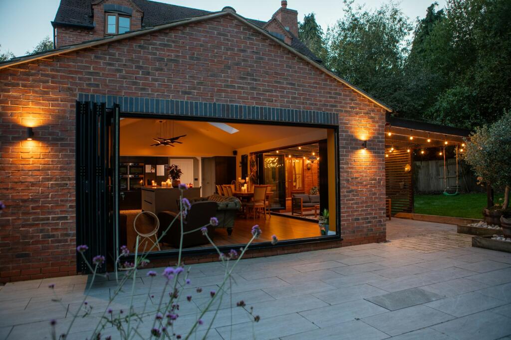 Rear Terrace Evening