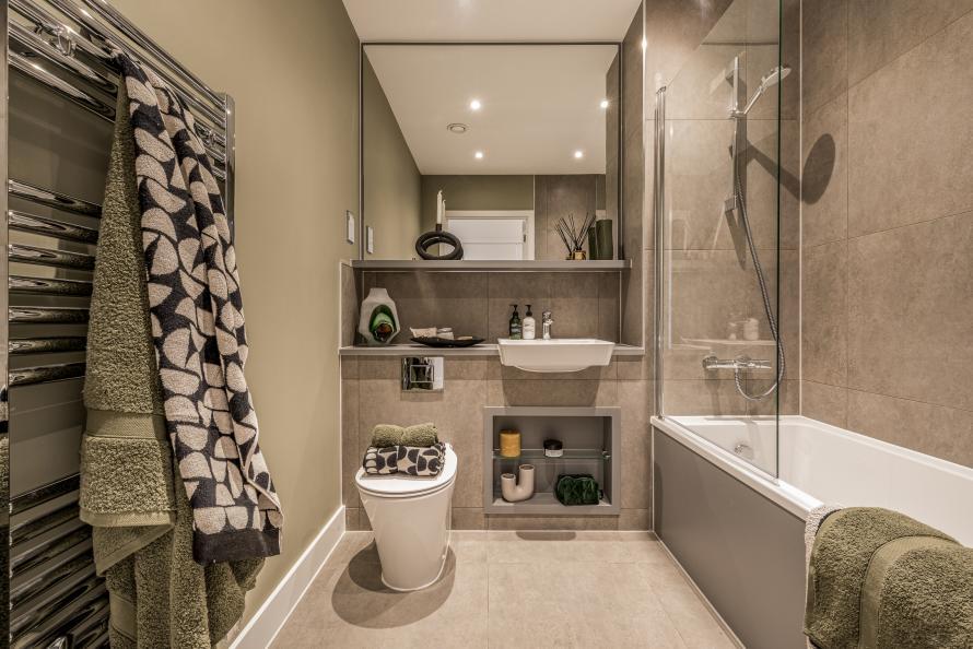 Plot A08 - Bathroom - The Franklin