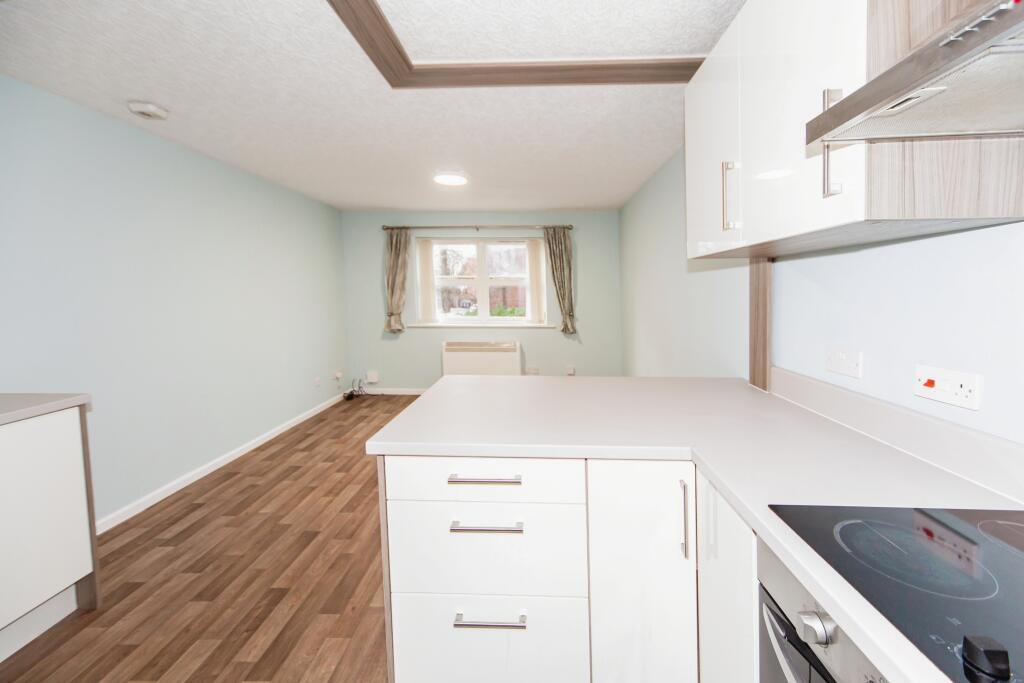 Open plan living area