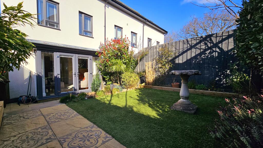 Rear garden