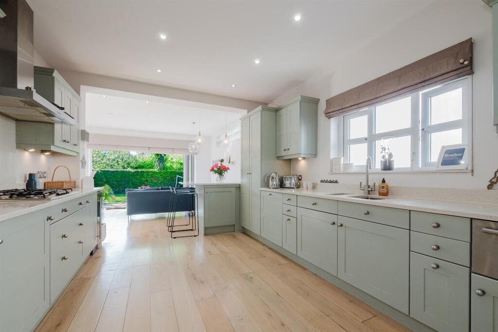 Family Room and Dining Kitchen