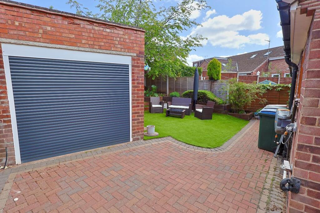 Garage and Patio