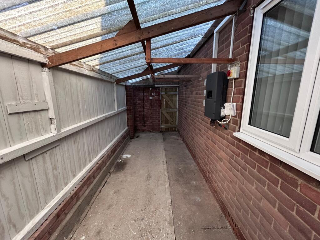 Side Storage Shed