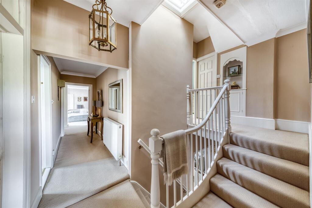 Back Landing with Two Storage Cupboards