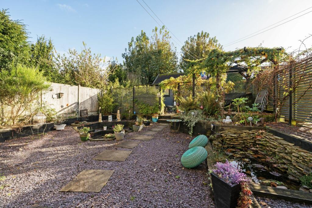 Rear garden