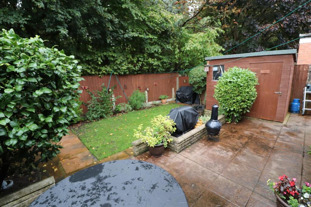 Rear garden