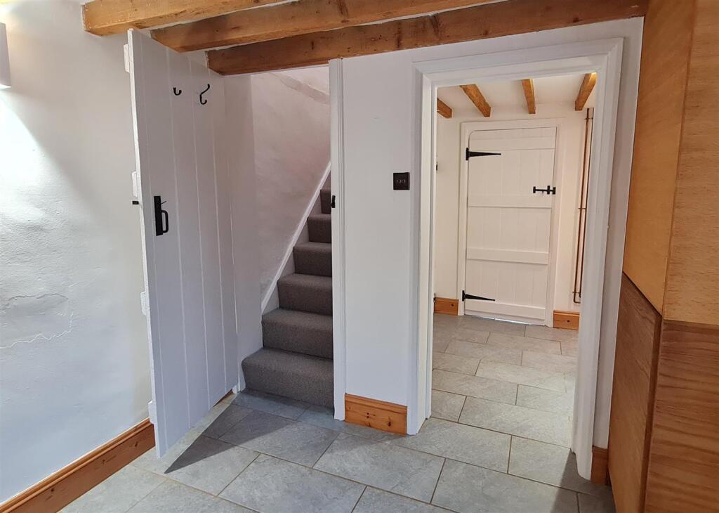 Kitchen to Hall and Stairs