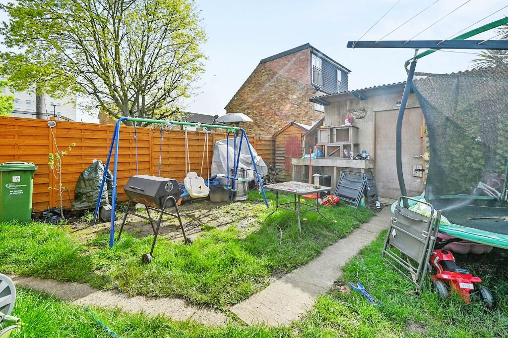 Private rear garden 