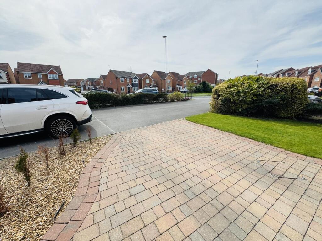 DRIVE &amp; FRONT GARDEN