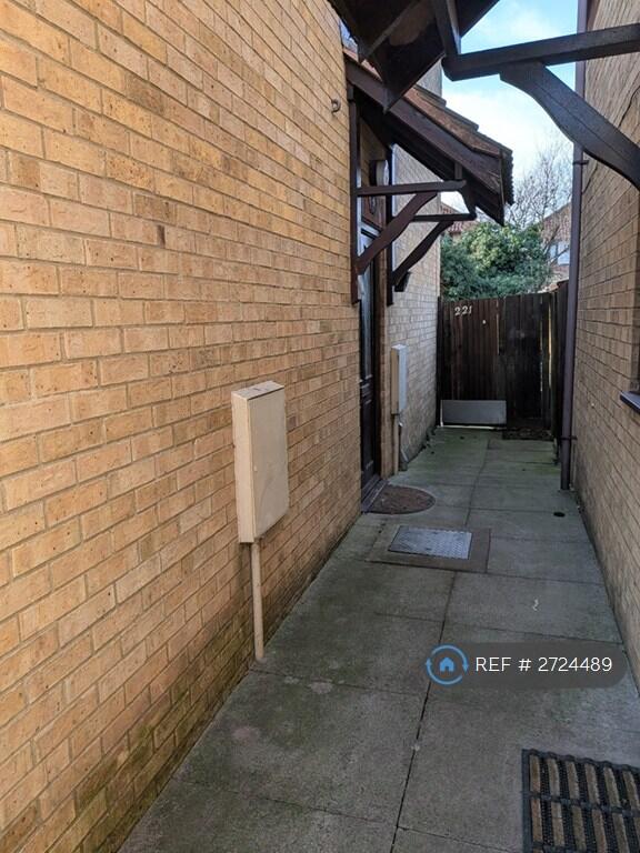 Front Door With Gate Access To The Garden 