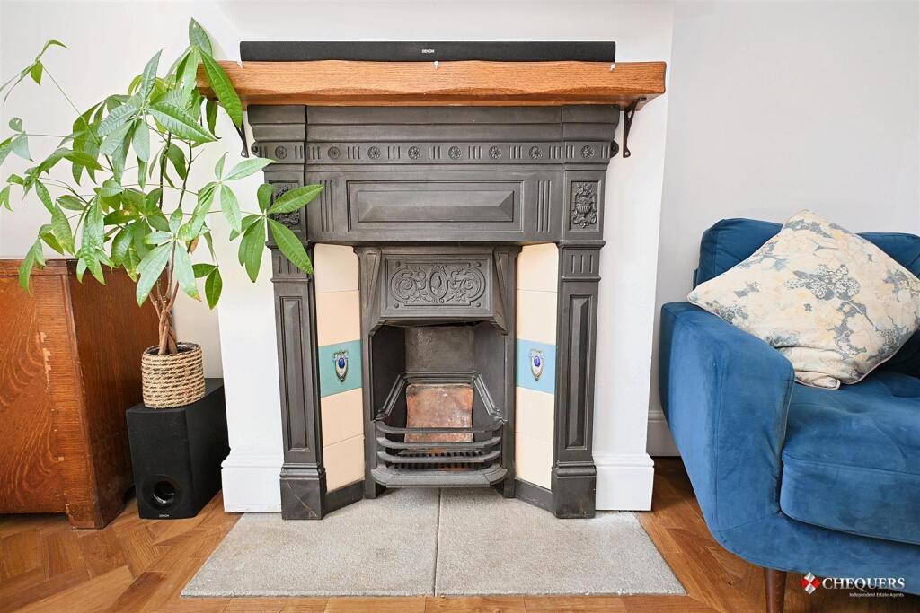 Lounge Area Fireplace