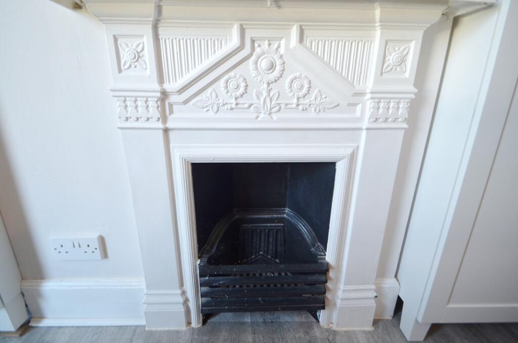 Feature Fireplace Master Bedroom
