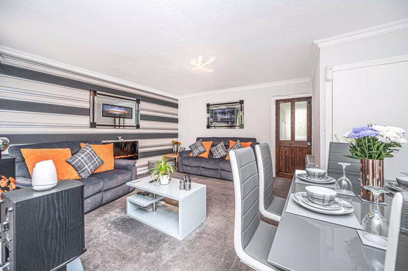 Lounge with open plan dining