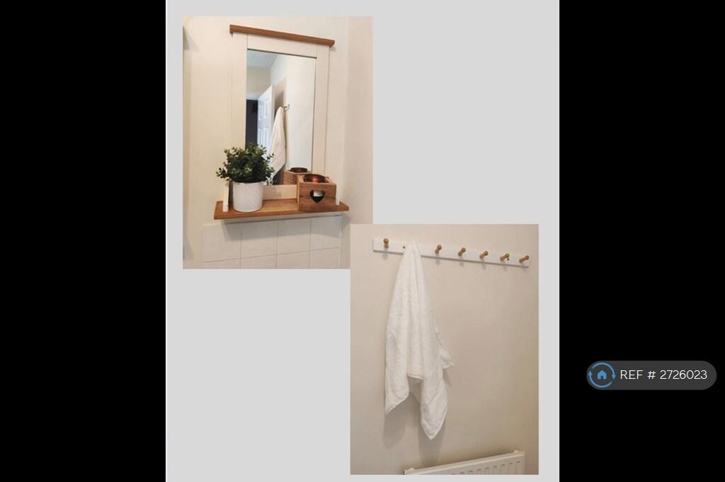 Towel Hooks And Mirror