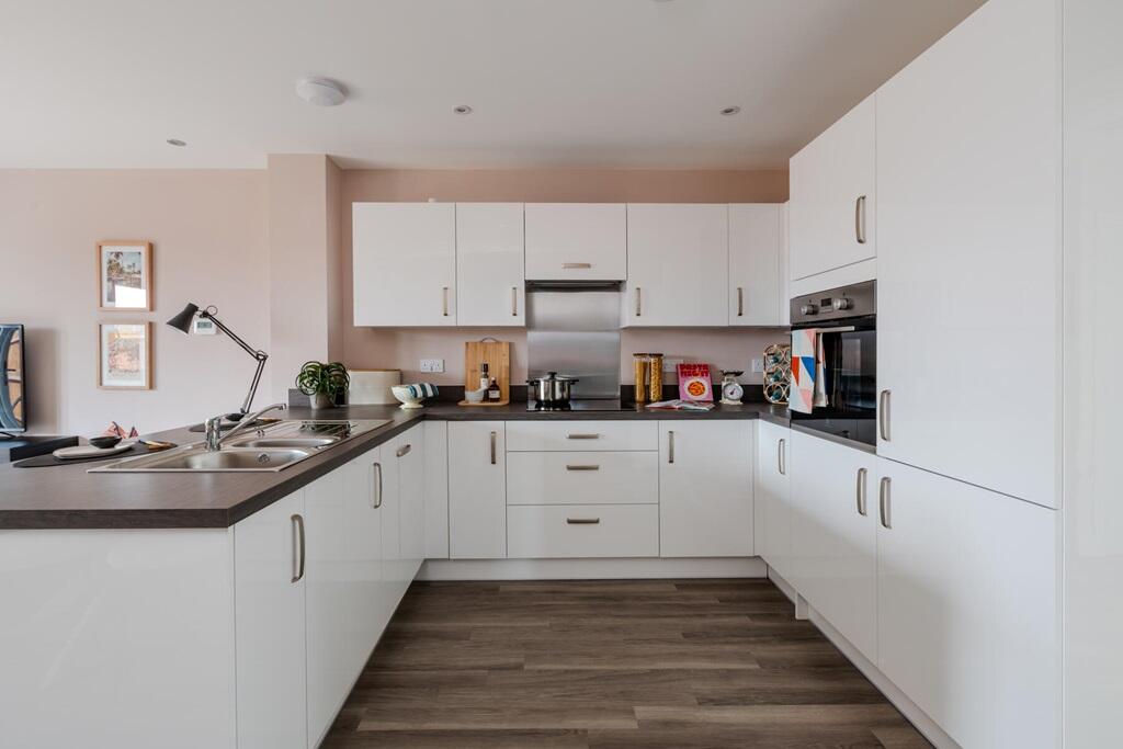 A brand new, modern kitchen is ready to go from the day you move in