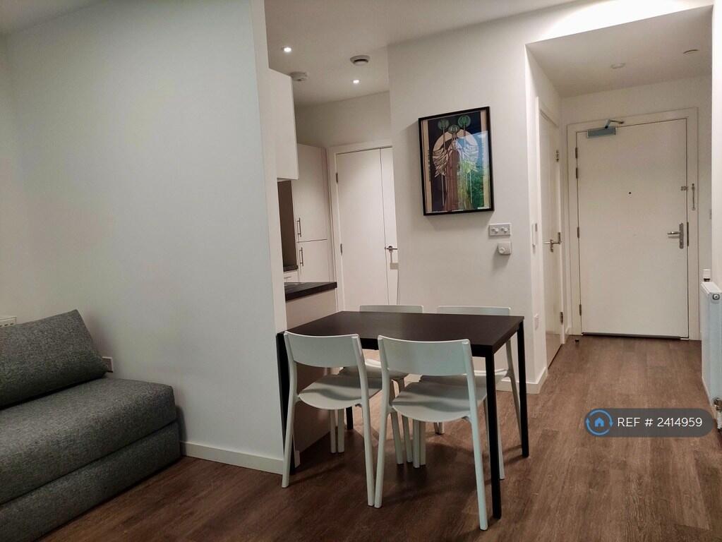 Living Room And Flat Entrance