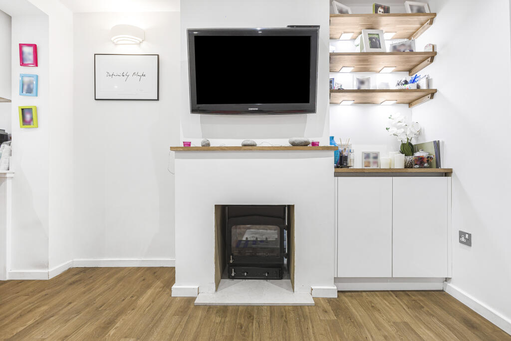 Double-Sided Fire Place