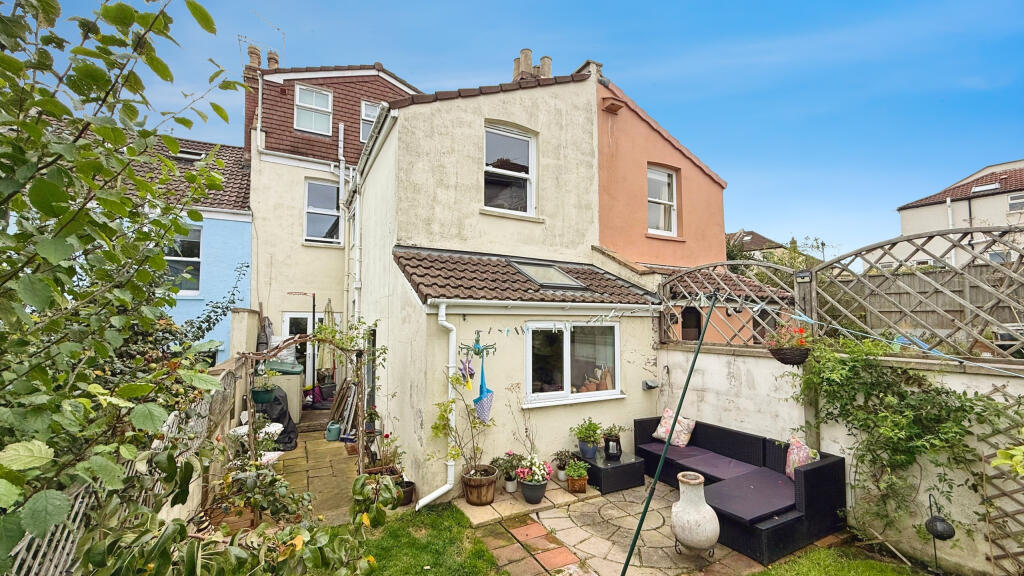 Rear of the property